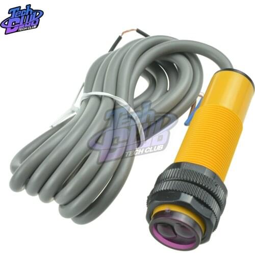 E18-D50NK diffuse reflection type infrared obstacle avoidance sensor photoelectric switch DC NPN normally open