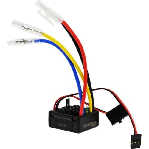 RC 60A Brushed ESC Electric Speed Controller for MN G500 MN86K MN86KS MN86 RC Rock Crawler Cars Replacement Parts
