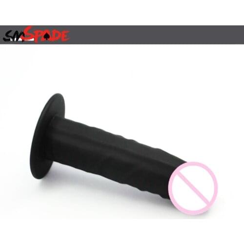 145*35mm Black silicone dildo for strap on harness, fake penis for harness strap on, adult sex toys dildo for lesbian