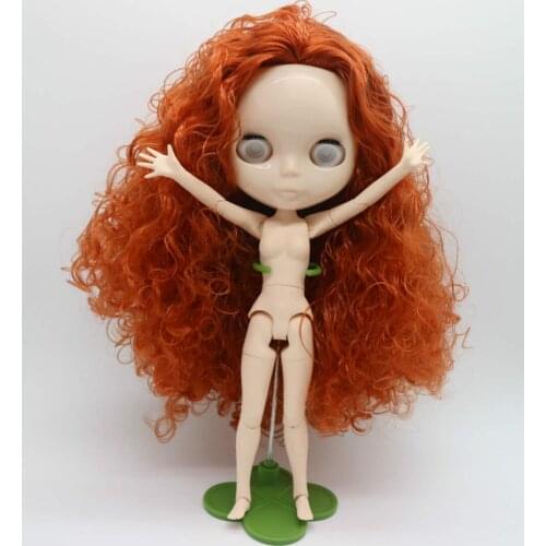 Without eyes chips joint body Nude blyth doll for DIY 20180810