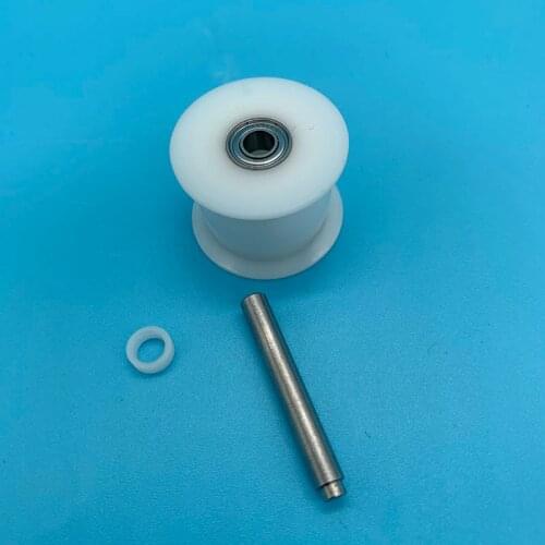 Small white belt pulley wheel drive wheel for Mutoh VJ1604 RJ900C for epson 7880 7800 9880 9800 printer white pulley belt gear