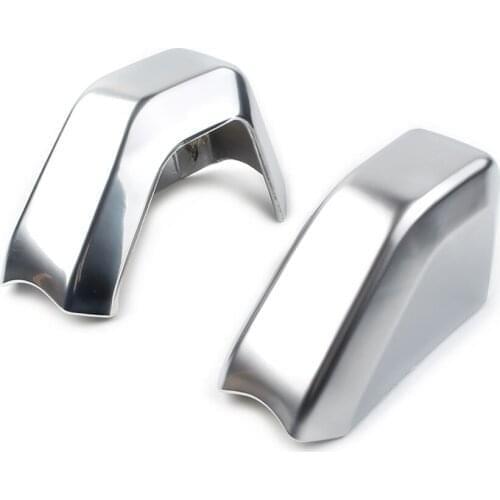 2pcs Matt Chrome ABS GL1800 Motor Engine Shroud Anti-Fall Bar Decorate Trim For Honda Gold Wing 2018 2019 2020 Goldwing