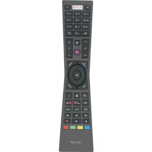 New RM-C3231 Replaced Remote Control fit for JVC Smart 4K LED TV LT-32C670 LT-32C671 LT-43C860