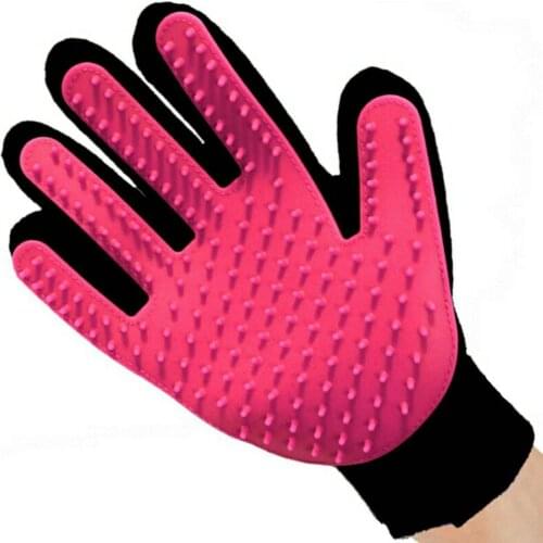 Feather Collection Gloves-Pink