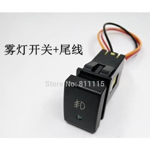 Fog light switch, LED and recorder switch for Suzuki Jimny, Car Modification Switch Button, Free Shipping