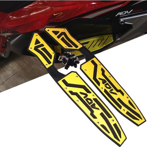 For Honda ADV150 ADV 150 2019 2020 Footrest CNC Aluminum Alloy Footrest Step ADV150 2019 2020 Footpad Motorcycle accessories