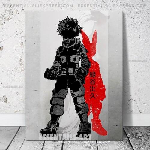 Deku Izuku Midoriya My Hero Academia Poster Canvas Wall Art Painting Decor Pictures Bedroom Study Room Home Decoration Prints
