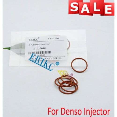 ERIKC Diesel Fuel Rubber O-Ring E1022010 O Rings Insulation Gasket Washer Seals for Denso Injector Nozzle