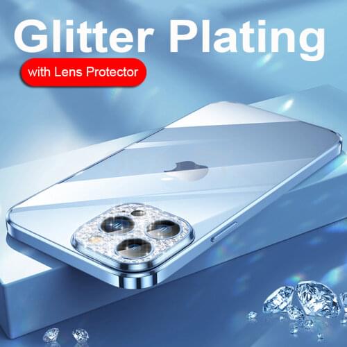 Original HD Clear Phone Case For iPhone 12 Pro Max 12 Mini Case Luxury Transparent Acrylic Back Cover For iPhone 12 Pro Max Mini