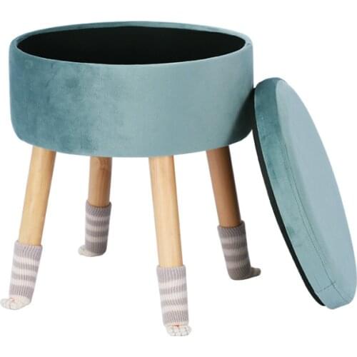 North European Dressing Table Hocker Make-Up Modern Minimalist Bedroom Creative Low Shoe Bank Storage