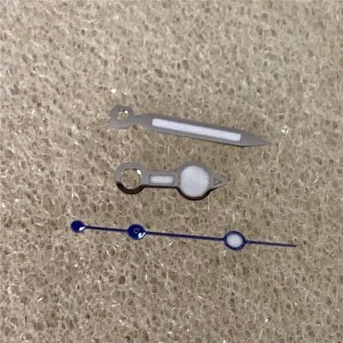 Replacement Wristwatch Watch Hands Pointers Blue Luminous Watch Hands for NH35 NH36 Movement Accessories