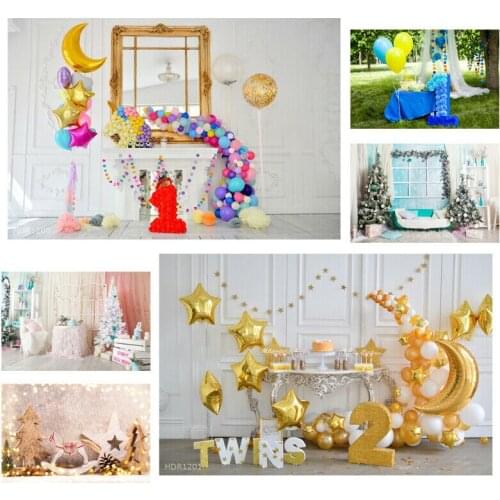 Children Birthday Party Photo Background Cloth Non-Woven Kids Studio Photo Photography Backdrops Props Decor Supplies Kids Gift