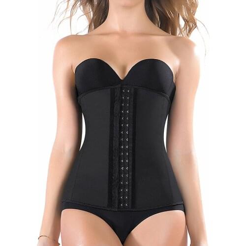 Waist Trainer Body Shaper Slimming Underwear Lingerie Plus Size Binders Tightening Shapewear Corset Belt Colombian Girdles
