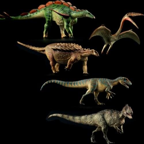 IN STOCK! Vitae Chilantaisaurus Sinraptor Wuerhosaurus Zhejiangopterus Zhejiangosaurus Figure Dinosaur Toy Animal Collector Gift
