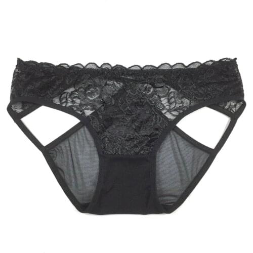 Spring and summer new ladies underwear elegant lace lace ribbon triangle hollow breathable comfortable 30152