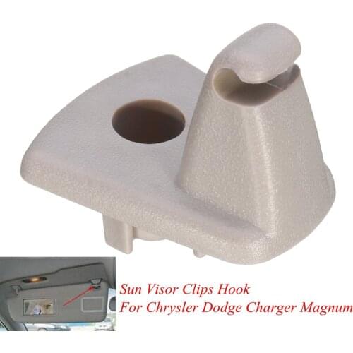 1Pc Sun Visor Clips Hook Replacement For Chrysler for Dodge Charger Magnum 2005 2006 2007