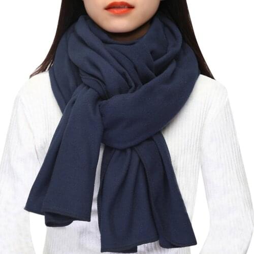 Winter Windproof Big Scarves Women Wraps Polar Fleece Thick Warm Scarf Shawl Vintage Solid Color Fashion Wild Shawl Scarf Lady