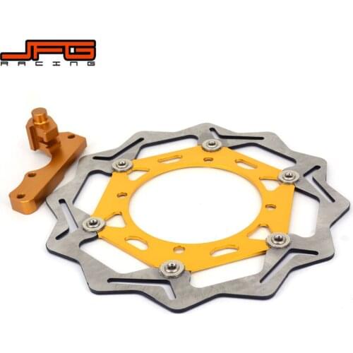 270mm Front Floating Brake Disc Rotor + Bracket For SUZUKI RMZ250 RMZ 250 2007-2015 RMZ450 RMZ 450 2005-2015 RMX450 2010-2012