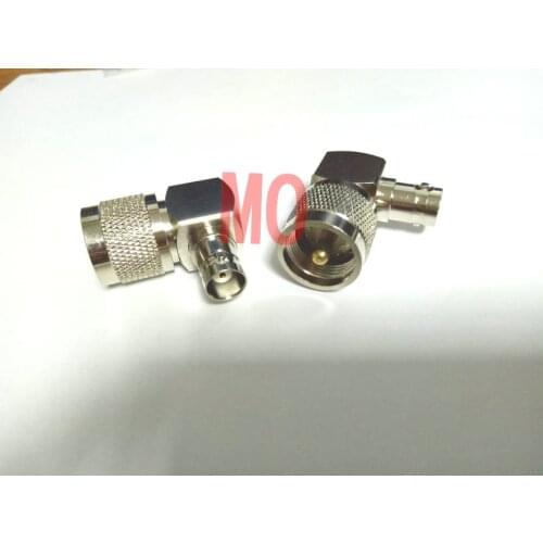 40PCS UHF PL259 PL-259 male plug to BNC female right angle RF connector Selling