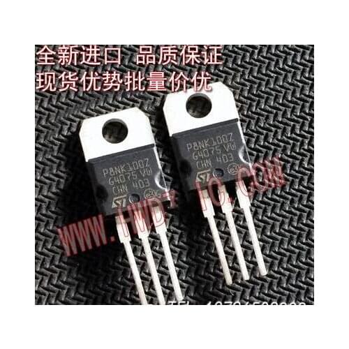 Free shipping 20PCS P8NK100Z STP8NK100Z TO-220