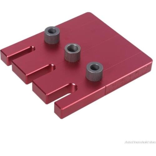 FreeShip Woodworking Hole Opener Round Wood 3-in1 Tenon Punching Positioner Doweling Jig Drill Guide Locator Hand Tools Dropship