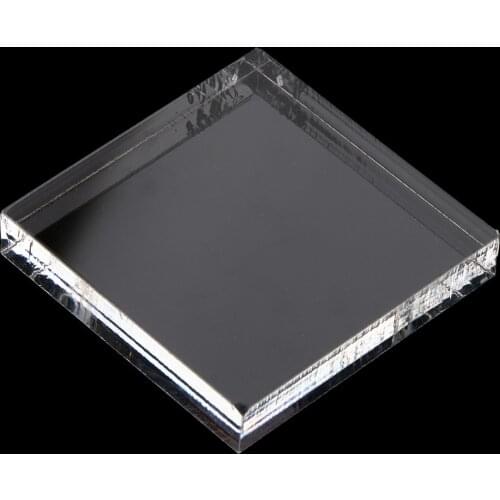 1 Piece Clear Acrylic Block Stamp Blocks with Grid Stamping Scrapbooking Craft Tool - 5 Style