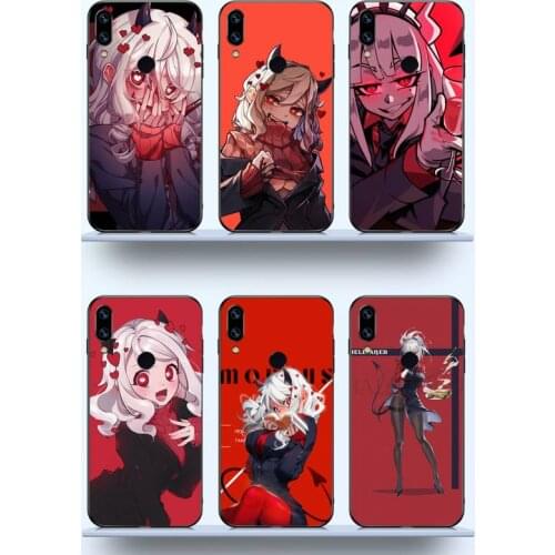 Helltaker Cute cartoon girl Phone Case For Xiaomi Redmi note 7 8 9 t max3 s 10 pro lite luxury design shell