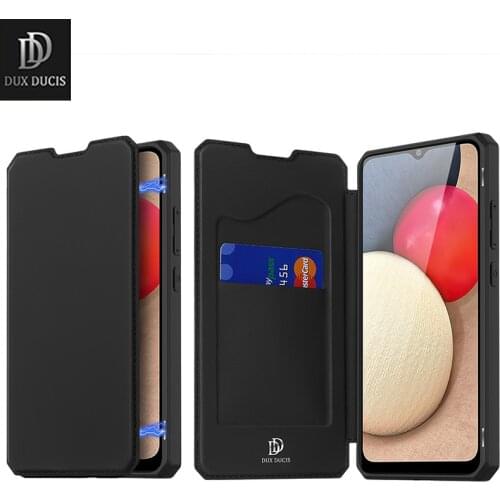 Duxducis Pu Leather Case For Samsung Galaxy A02s 166.5mm Coque Luxury Thin Flip Cover Wallet Phone Cases For Samsung A02s