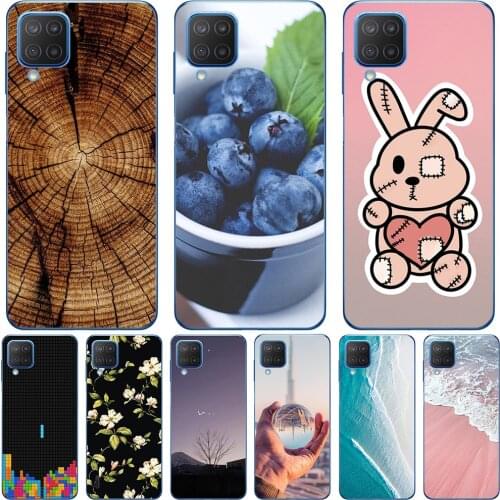 For Samsung Galaxy M12 M32 M62 2021 Phone Cases Silicone Soft TPU Back Cover Protective Cute Fundas Luxury Coque Bags