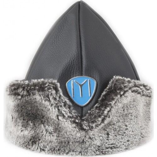 Depotalha Kürk Detaylı Üzeri Garson Boy Kayı Armalı Yeni Şapka Börk Erkek Soğuktan Koruyucu Başlık Estetik Şık Tasarım