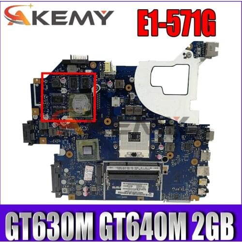 For ACER V3-571/G E1-571/G V3-531/G laptop motherboard Q5WVH LA-7912P with GPU GT630M GT640M 2GB tested 100% work