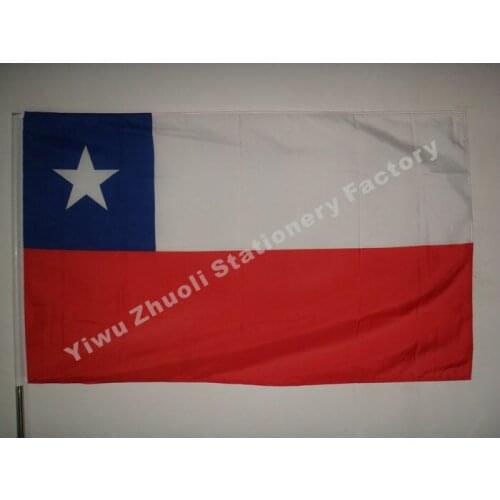 Chile Flag 150X90cm (3x5FT) 115g Flag Republic Of Chile