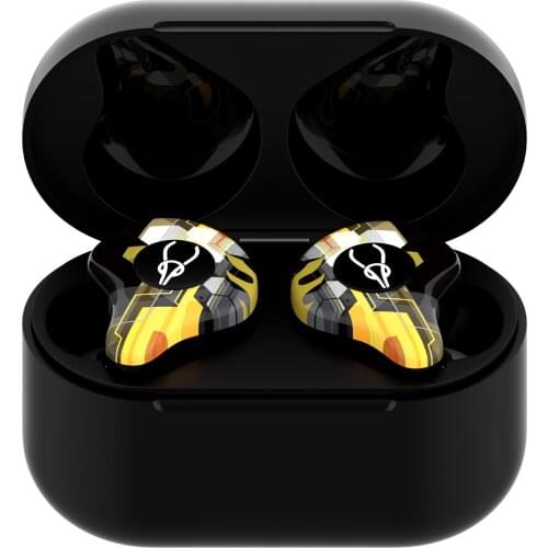 Sabbat G12 Elite True Wireless BT5.1 Gaming Headset Low Latency with Microphone 750mAh Charging Case Wireless Charging Function