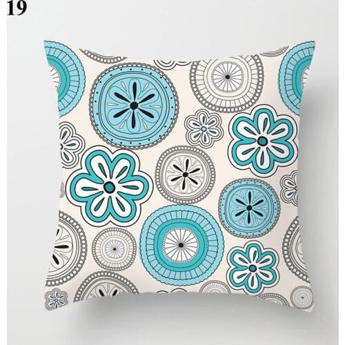 Dandelion Printed Pillow Case Flower Decorative Cushion Cover Pillow Covers Fashion Throw Pillowcase Sofa Pillowcases 45*45cm