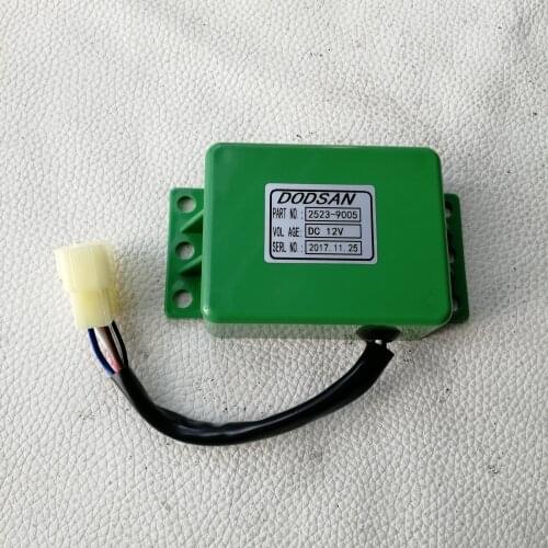 For Doosan Daewoo DH150/220/225 start controller wiper motor intermittent control relay excavator accessories 2543-9015