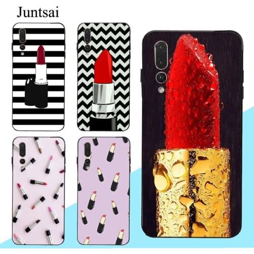 Beauty Makeup Lipstick Case For Huawei P20 P30 P40 Pro P10 Lite Mate 10 20 30 Lite P Smart 2019 Z