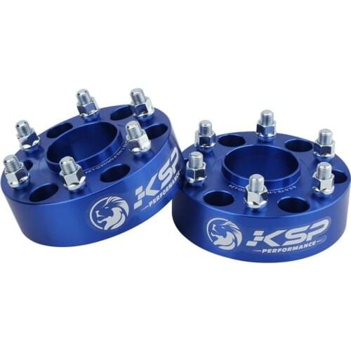 KSP 2PC 2" 6X5.5 M14x1.5 Hubcentric Forged Wheel Spacers for Chevy Silverado Tahoe Avalanche Express Suburban GMC Sierra Yukon