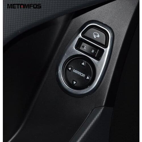 For Hyundai Cantus Creta ix25 2014-2017 2018 2019 Matte Rearview Side View Mirror Adjust Button Cover Trim Inner Car Accessories