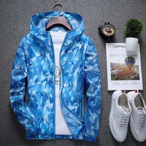 Coat Sunscreen Skin Clothing Camouflage Hiking Jackets Windproof Sun Protection UV Outdoor Sports Rain Coats
