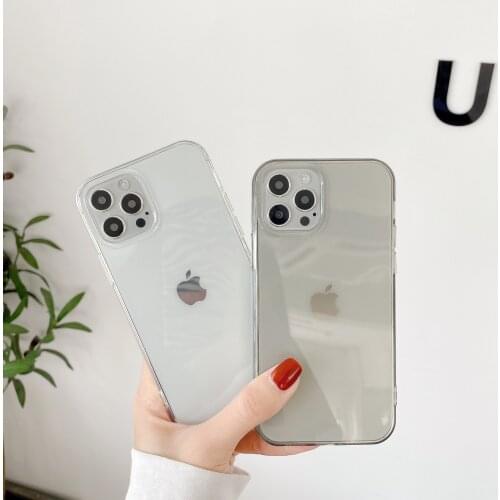 Clear Basic Case for iPhone 12 Pro Max XR Soft Transparent Protective Cover for iPhone 12 Pro 12mini 11 7 8 6 6s Plus X XS Max