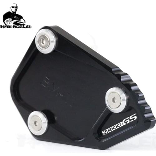 R 1200GS R1200 GS Adv. CNC Kickstand Side Stand Pad For BMW R1200GS R 1200 GS Adventure -2006 2007 2008 2009 2010 2011 2012 2013