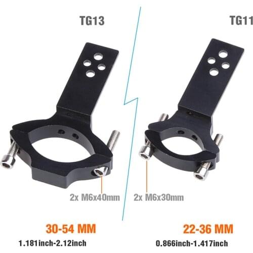 LEEPEE TG11/TG13 Adjustable Clamp Spotlight Holder Universal Mount Motorcycle Headlight Bracket Motorcycle Accessories
