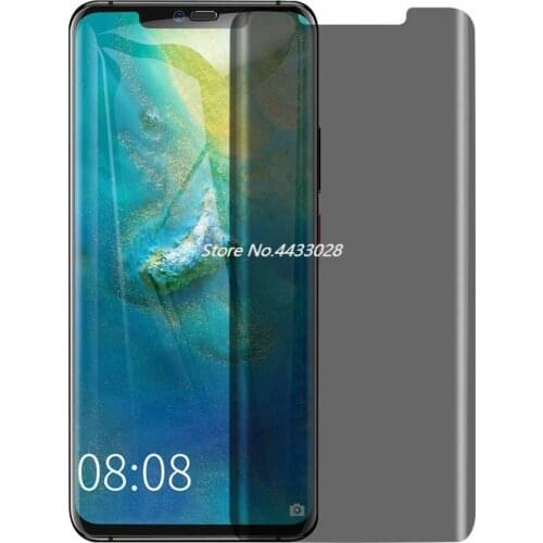 99D Full Cover Privacy Screen Protector For HuaWei Mate 30 Pro Anti-Spy Tempered Glass for Mate30 Pro Anti Glare Protective Film