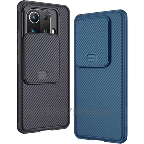 For Xiaomi Mi 11 Case CamShield Pro Case Slide Camera Lens Protection Cover NILLKIN