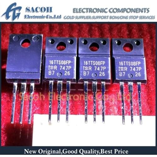 Free Shipping 10Pcs 16TTS08FP 16TTS12FP 16TTS16FP TO-220 10A 800V/1200V/1600V Phase Control SCR