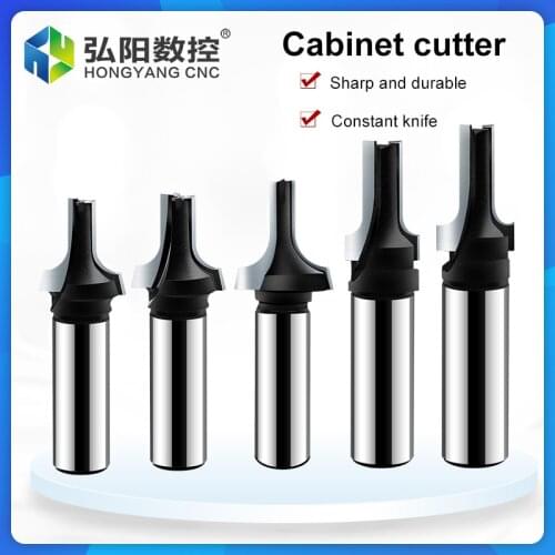 Cabinet Door Cutting Knife Woodworking Milling Cutter Engraving Machine Tool Door Cutting Engraving Drill Bit Trimming Knife