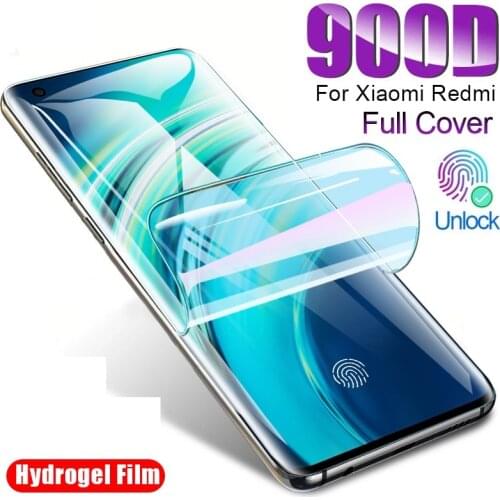 For Xiaomi Redmi 8 8A 9 9A 9C K20 K30 K30i 10X Screen Protector Redmi Note 8T 9S 8 9 Pro Max Hydrogel Film Not Glass
