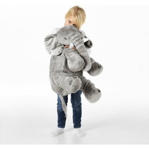Giant Elephant Doll Stuffed Animal Plush Soft Elephant Plush Toys Baby Pillow Infant Back Support Kids Soft Toys Vip Link