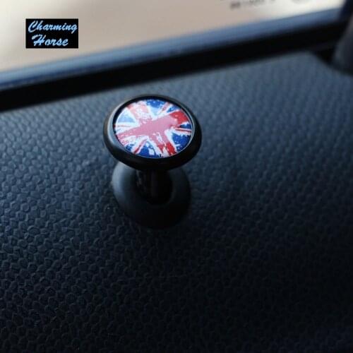 For MINI Cooper Countryman Clubman F54 F55 F56 Door Lock button Pin lift Scratch proof sticker Refit ornaments Badge Accessories