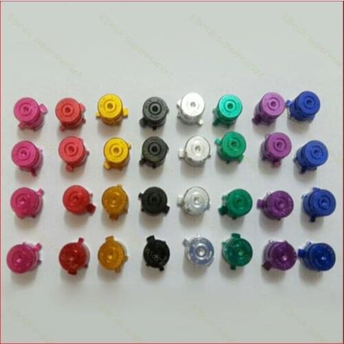 Multicolor Metal Button Bullet button ABXY Button Repair Part For PS3 controller